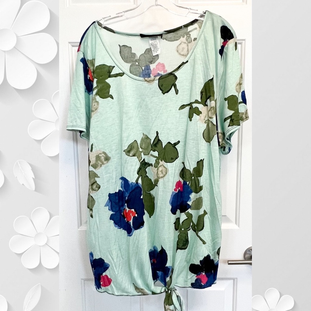 Star Vixen light Green Top Size 3XL